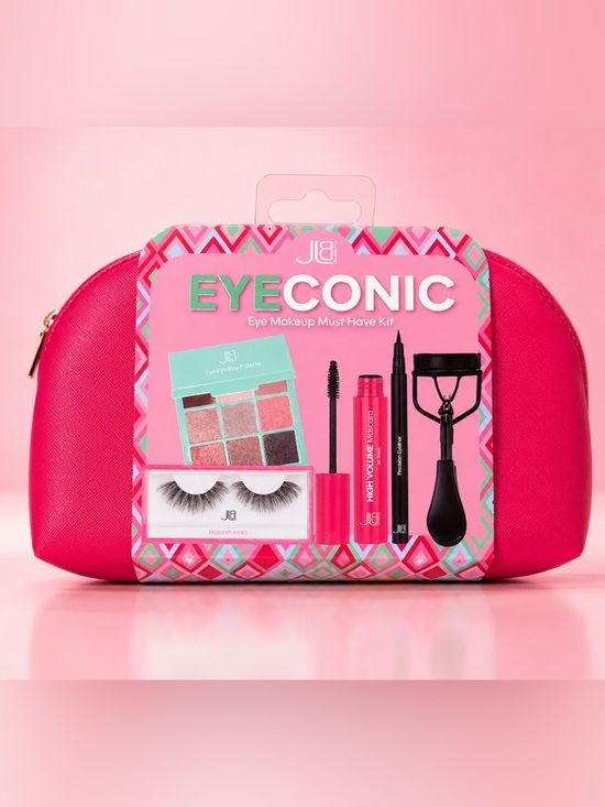 JLB EYECONIC Other - JLB Eyeconic-NWT Eye Makeup Kit with Pink Bag